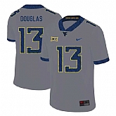 West Virginia Mountaineers 13 Rasul Douglas Gray College Football Jersey Dzhi,baseball caps,new era cap wholesale,wholesale hats